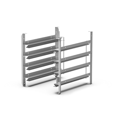 Auflageschienen 4x 600/400 oder GN 1/1 Bartscher