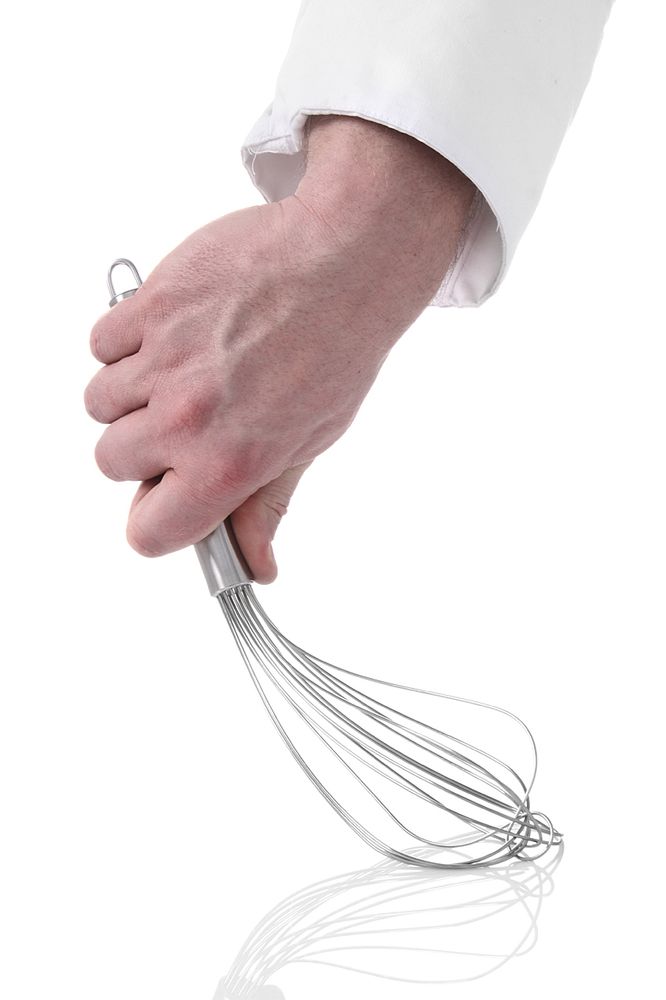 HENDI Schneebesen – 230 mm, 7 flexible Drähte, Edelstahl HENDI