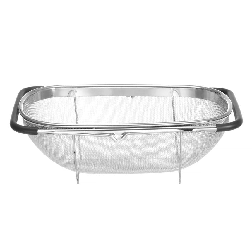 HENDI Spülbecken-Sieb verlängerbar – Edelstahl, bis 545 mm Becken HENDI