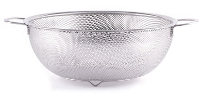 HENDI Gemüsesieb – Ø 285 mm, Edelstahl, mit Untersatz