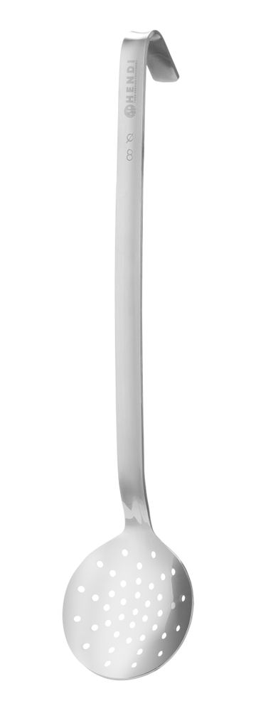 HENDI Schaumlöffel Profi Line Ø 80 × 390 mm – Edelstahl, nahtlos