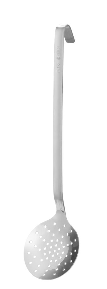 HENDI Schaumlöffel Profi Line Ø 100 × 400 mm – Edelstahl, nahtlos