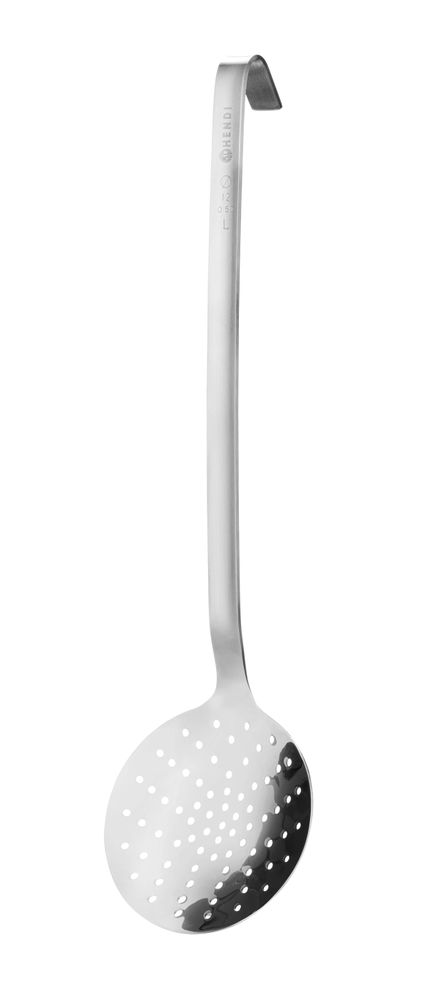 HENDI Schaumlöffel Profi Line Ø 120 × 460 mm – Edelstahl, nahtlos