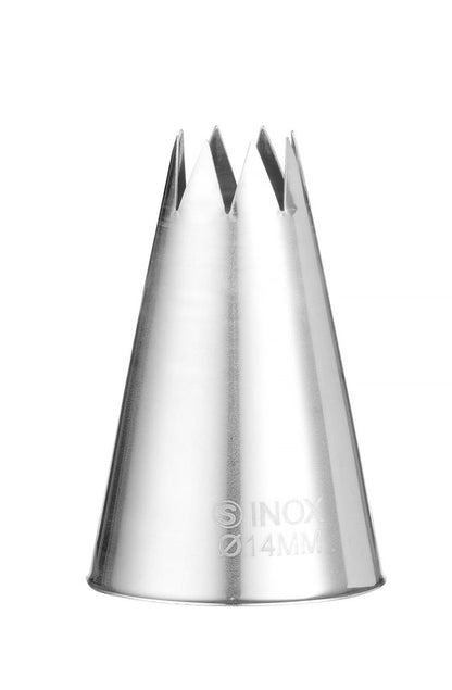 HENDI Spritztüllen Stern – 7er-Set, Ø 6–18 mm