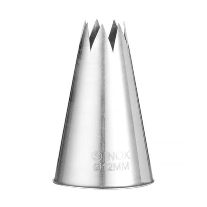 HENDI Spritztüllen Stern – 7er-Set, Ø 6–18 mm