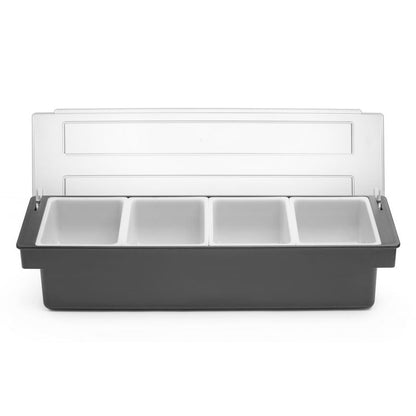 Zutatenbox – 3 Behälter, BarUp, 480x150x H 100mm HENDI