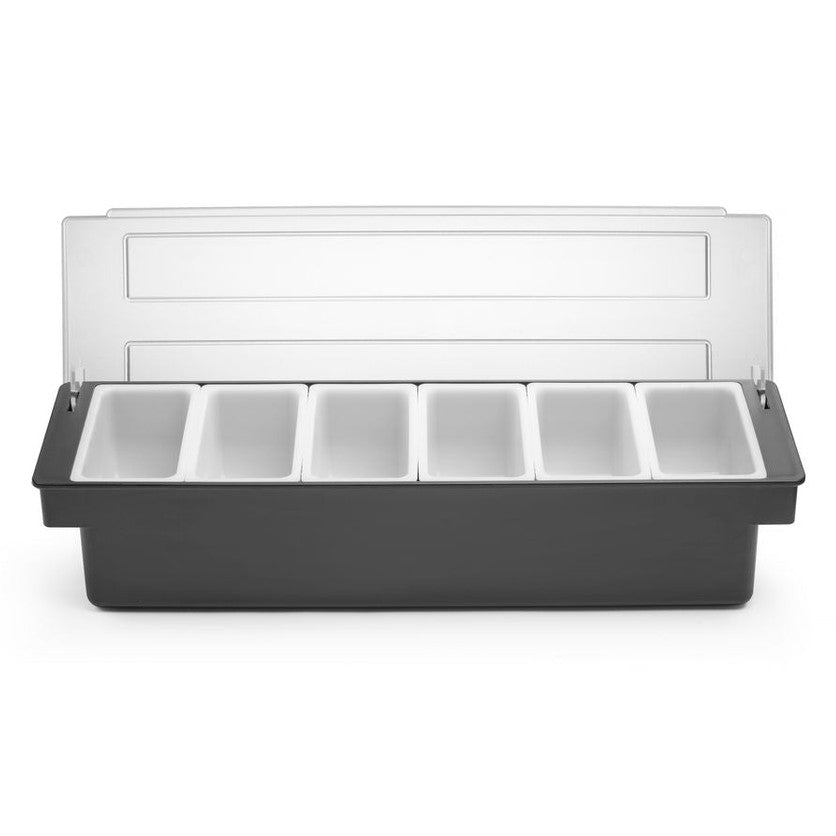Zutatenbox – 6 Behälter, BarUp, 480x150x H 100mm BarUp