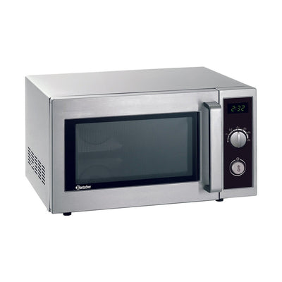 Bartscher Microwave Oven 25 L – 1000 W, 6 Power Levels