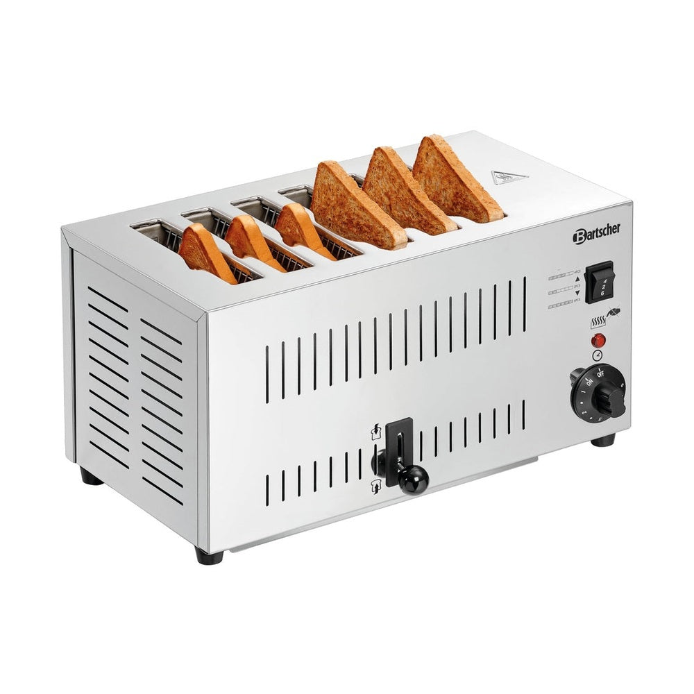 Bartscher Toaster TS60 – 6 Scheiben, 2,5 kW Bartscher