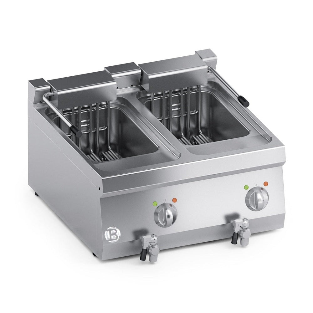 Elektro-Fritteuse 2 Becken à 11 Liter Bartscher