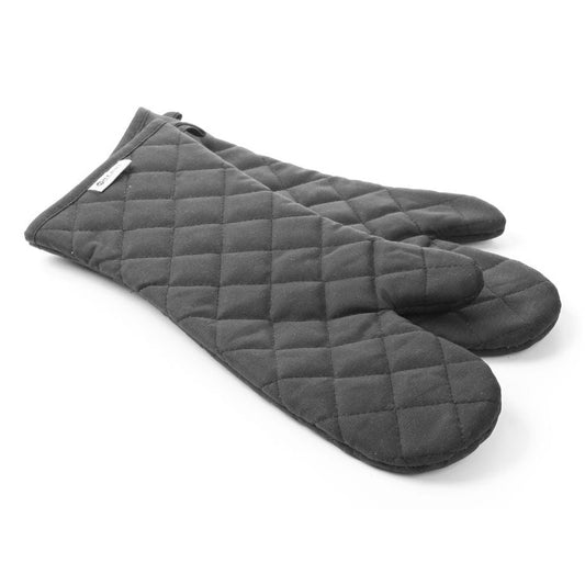 Ofenhandschuhe – 2 Stück, HENDI, Baumwolle mit feuerfester Beschichtung, 2 Stk., L 380mm HENDI