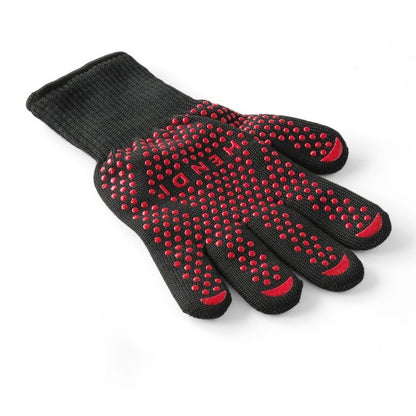 Grillhandschuhe hitzebeständig – 2 Stück, HENDI, 2 Stk., L 300mm HENDI