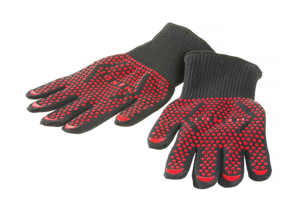 HENDI Grillhandschuhe hitzebeständig – 2 Stück, 300 mm HENDI