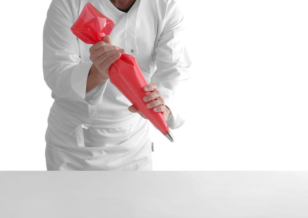HENDI Spritzbeutel rutschfest 520 × 280 mm – Rolle à 70 Stück