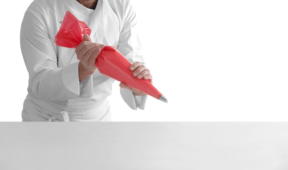 HENDI Spritzbeutel rutschfest 520 × 280 mm – Rolle à 70 Stück