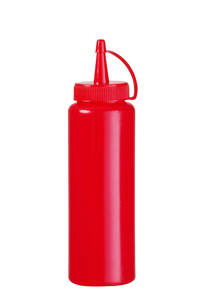 HENDI Spenderflasche – 0,2 L, rot