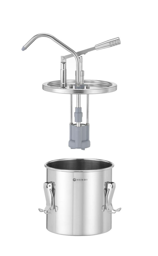 HENDI Saucenspender Edelstahl – 4,5 L, einzeln
