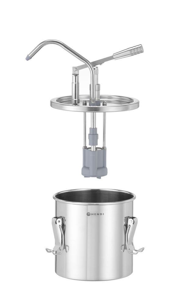 HENDI Saucenspender Edelstahl – 4,5 L, einzeln HENDI