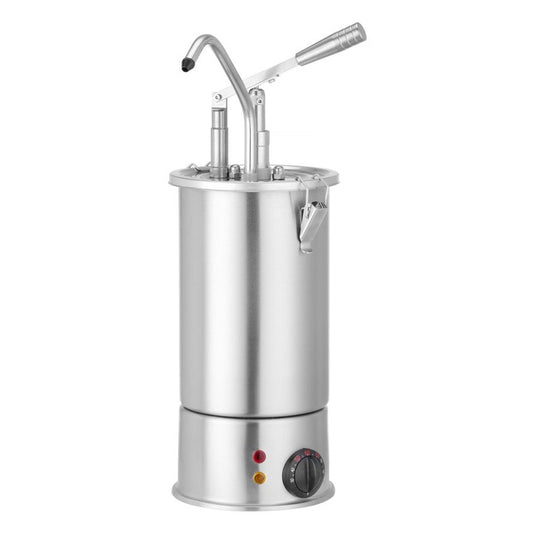 3-Liter-Edelstahl-Saucenwärmer mit Spender, HENDI, 3L, 230V/900W, 300x212x H 502mm HENDI