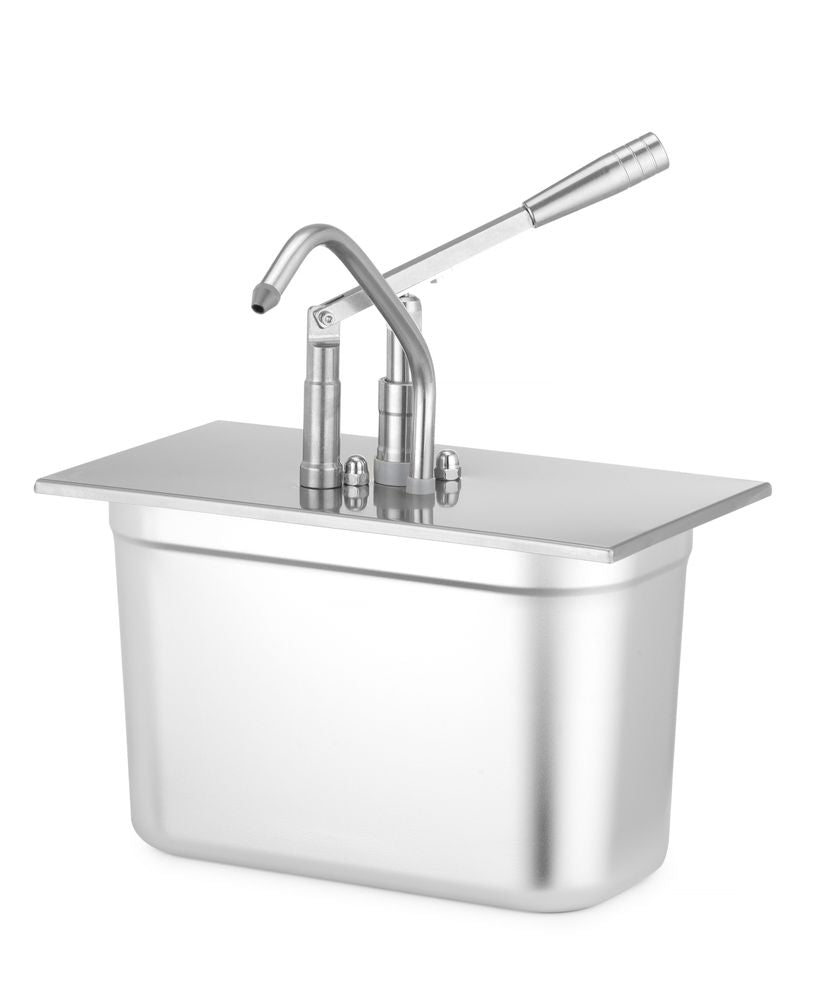 HENDI Deckel mit Spender GN 1/3 – Edelstahl 18/8