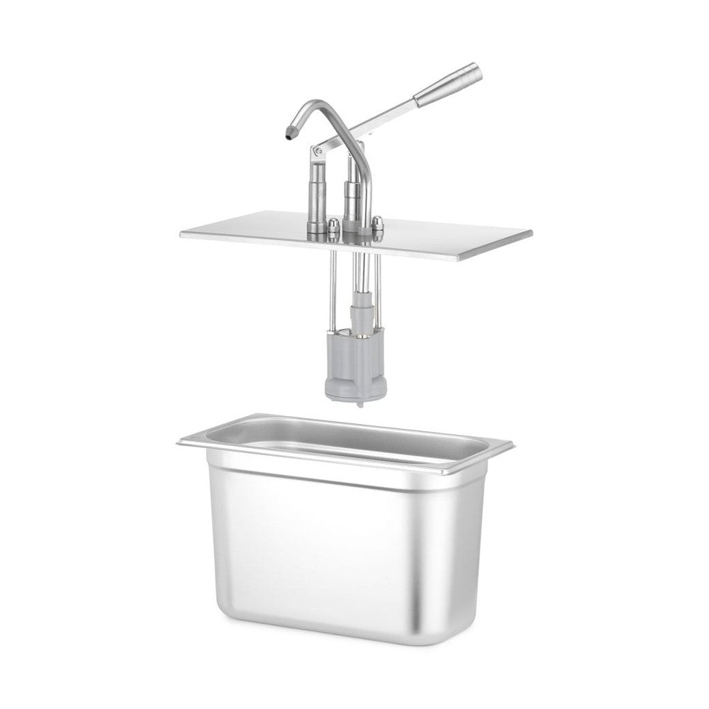 HENDI Deckel mit Spender GN 1/3 – Edelstahl 18/8 HENDI
