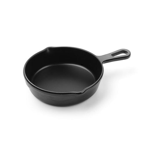 Miniatur-Saucentöpfchen, HENDI, Schwarz, 162x121x H 30mm HENDI