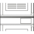 Bartscher Montageset EVEREO 900 / 600 – zwei Öfen übereinander Bartscher