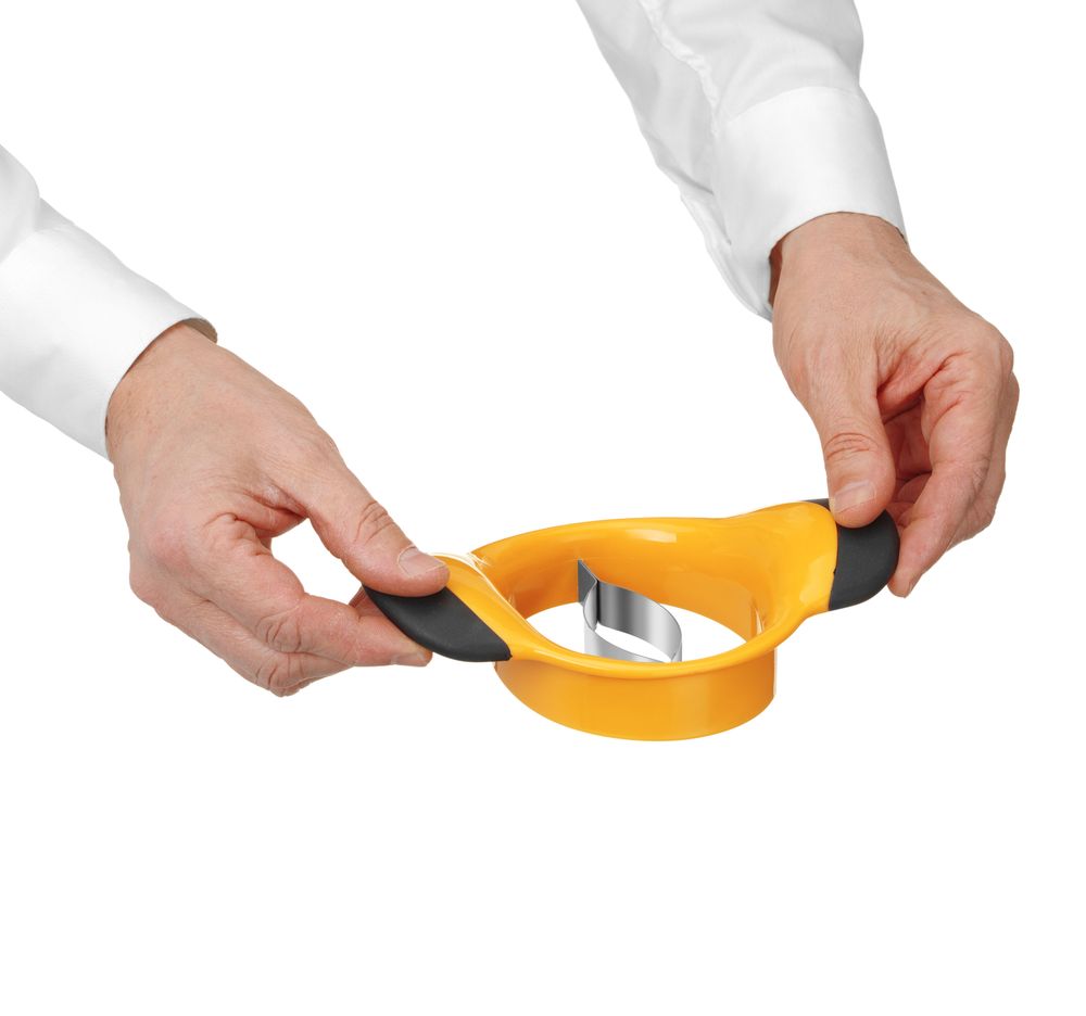 HENDI Mango-Schneider – Edelstahlklingen, Orange