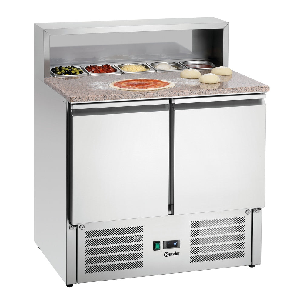 Bartscher Pizza-Saladette 900T2 – 2 Türen, 5 × GN 1/6 Bartscher