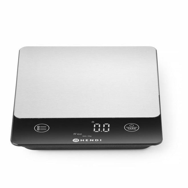 HENDI Küchenwaage – 10 kg, IP67, mit Akku HENDI