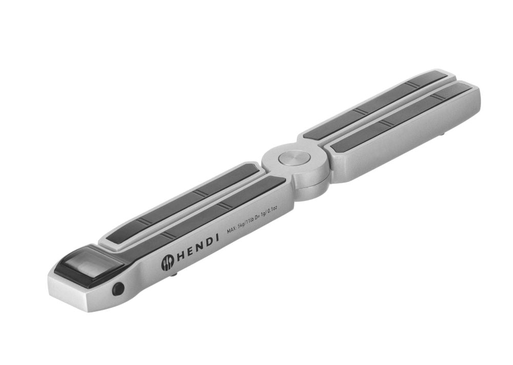 HENDI Küchenwaage zusammenklappbar – digital, bis 5 kg