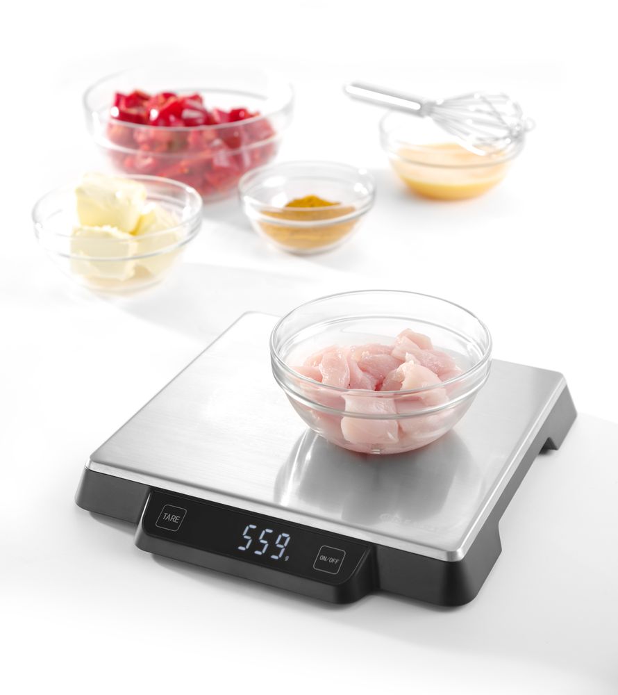 HENDI Küchenwaage – 15 kg, Teilung 1 g