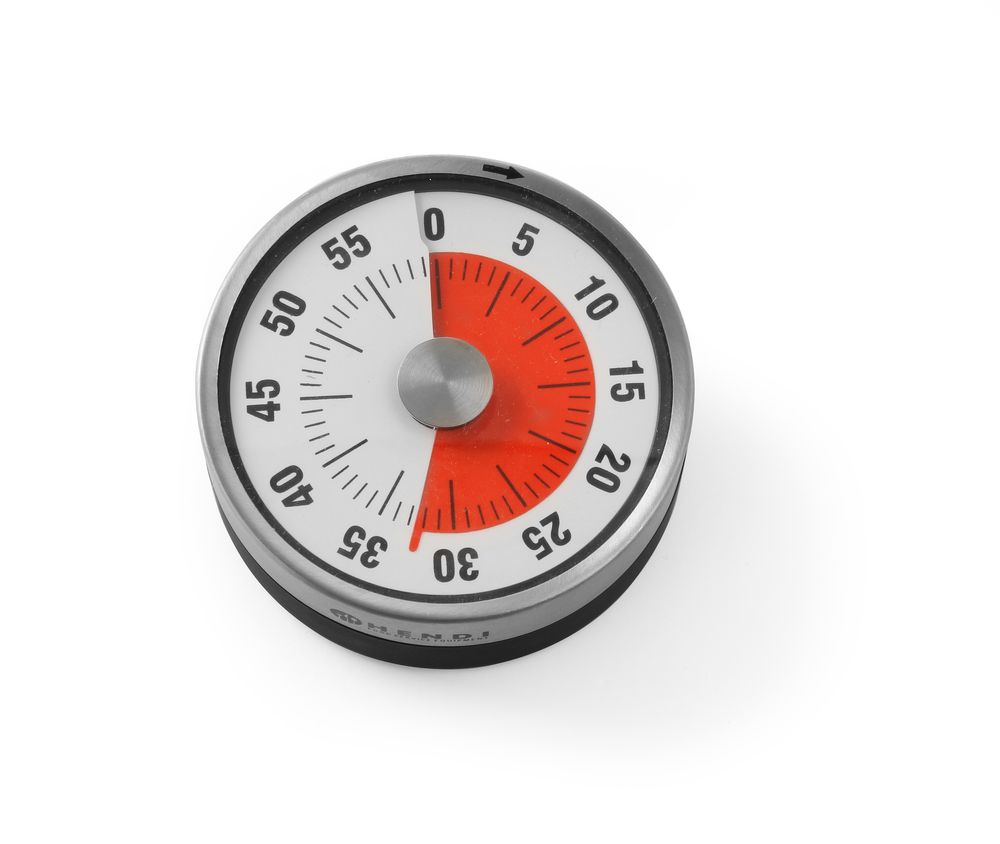 HENDI Analoge Küchenuhr – bis 60 Min., magnetisch HENDI