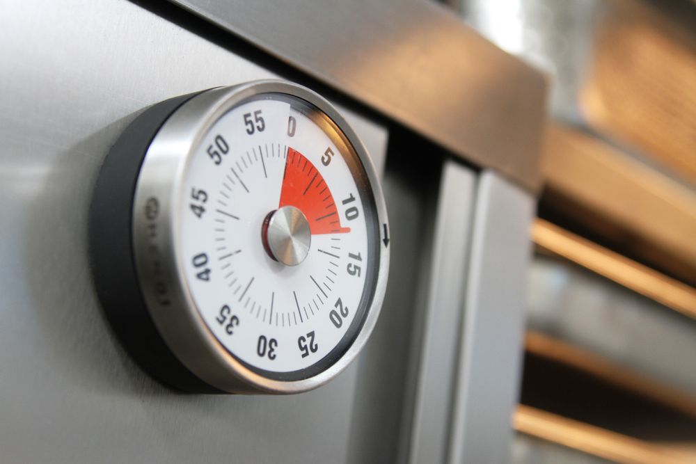 HENDI Analoge Küchenuhr – bis 60 Min., magnetisch HENDI
