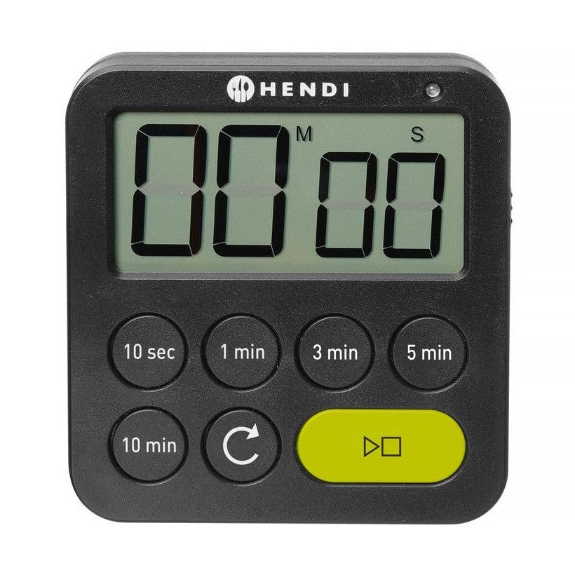 Timer, HENDI, Schwarz, 82x20x H 88mm HENDI