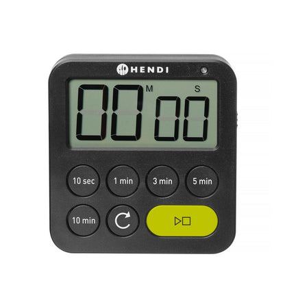 Timer, HENDI, Schwarz, 82x20x H 88mm HENDI