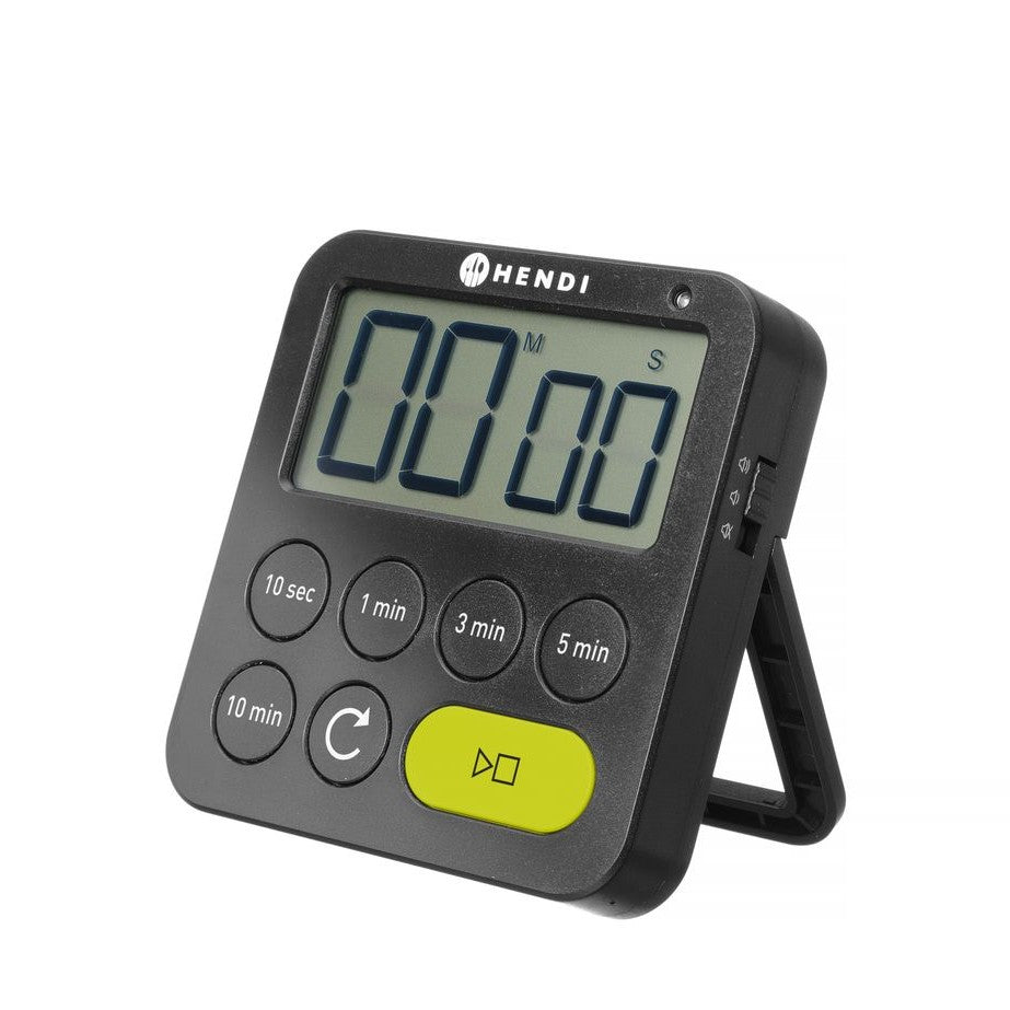 Timer, HENDI, Schwarz, 82x20x(H)88mm
