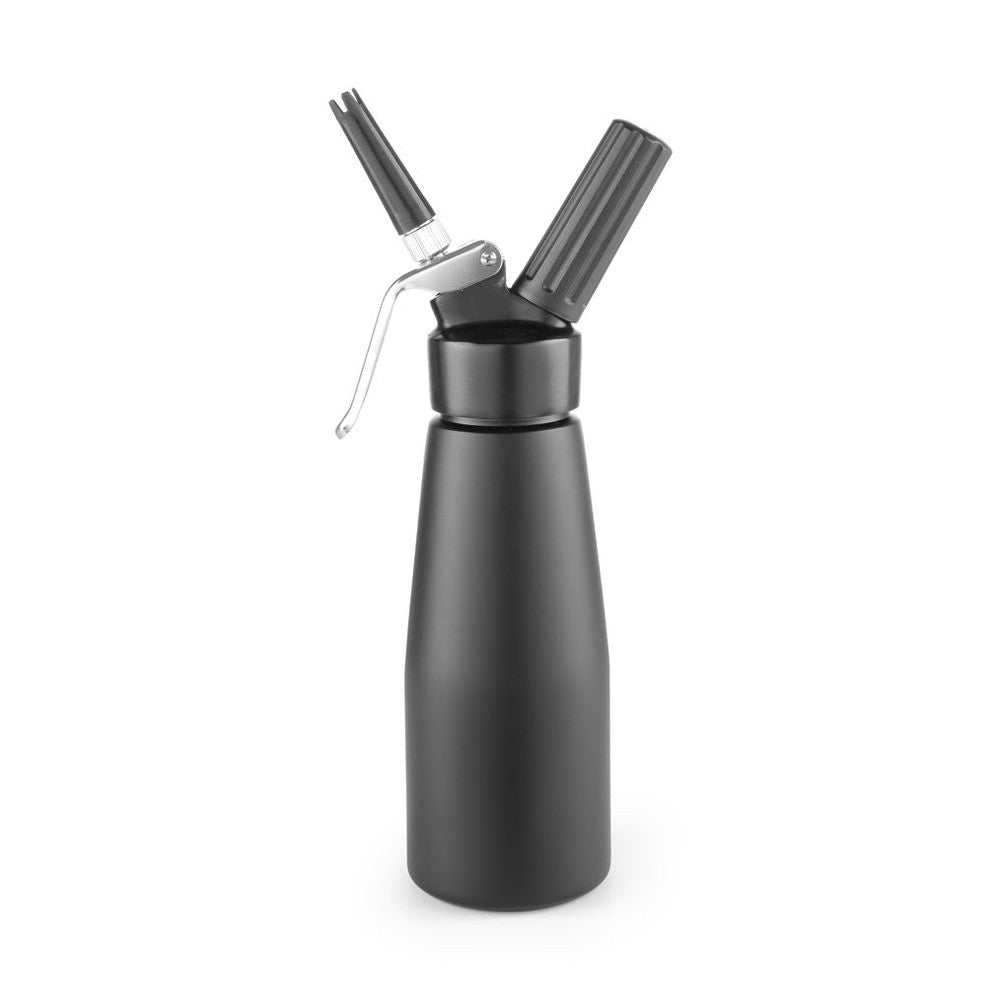HENDI Sahnespender Kitchen Line – 0,5 L, schwarz HENDI