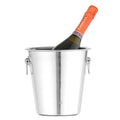 BarUp Champagnerkühler 3,3 Liter – Edelstahl, Ringgriffe BarUp