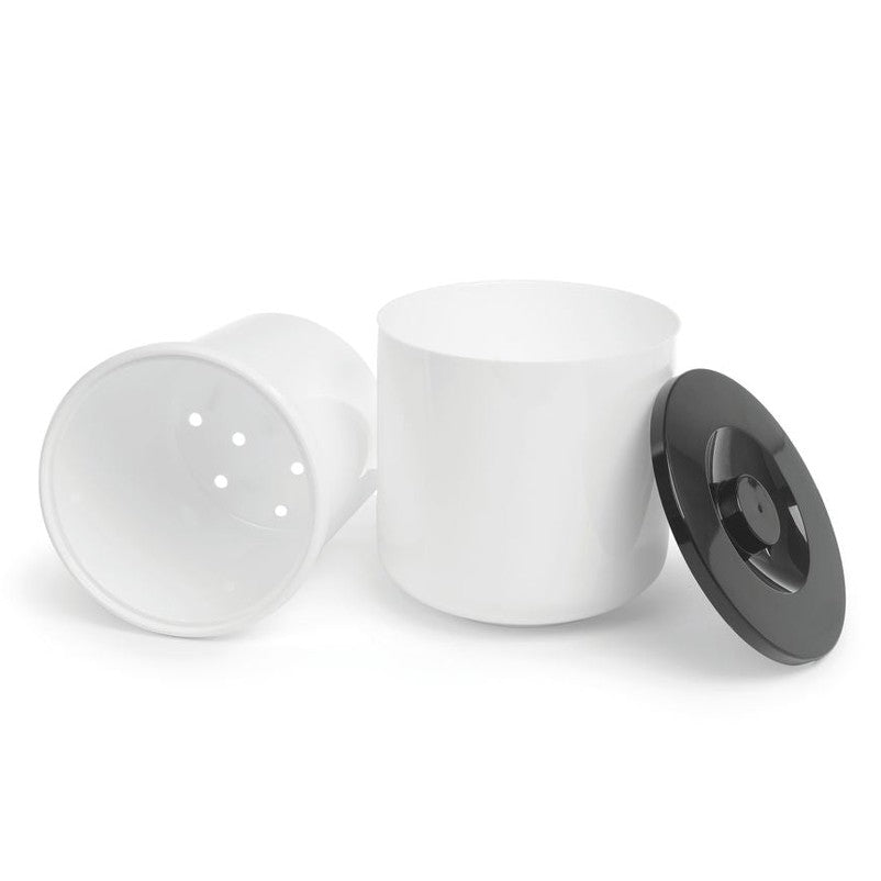 Eiskübel, BarUp, 10L, Weiß, ⌀292x H 220mm BarUp