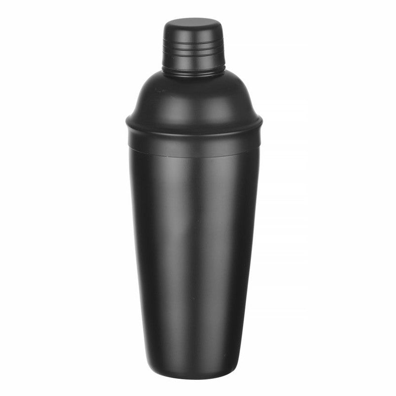BarUp Cobbler Shaker 3-teilig – Edelstahl, schwarz BarUp
