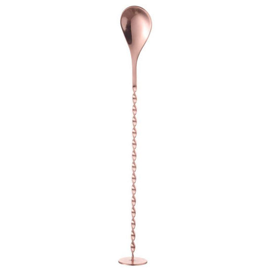 Barlöffel mit Stößel, BarUp, Kupfer, 280x35mm BarUp