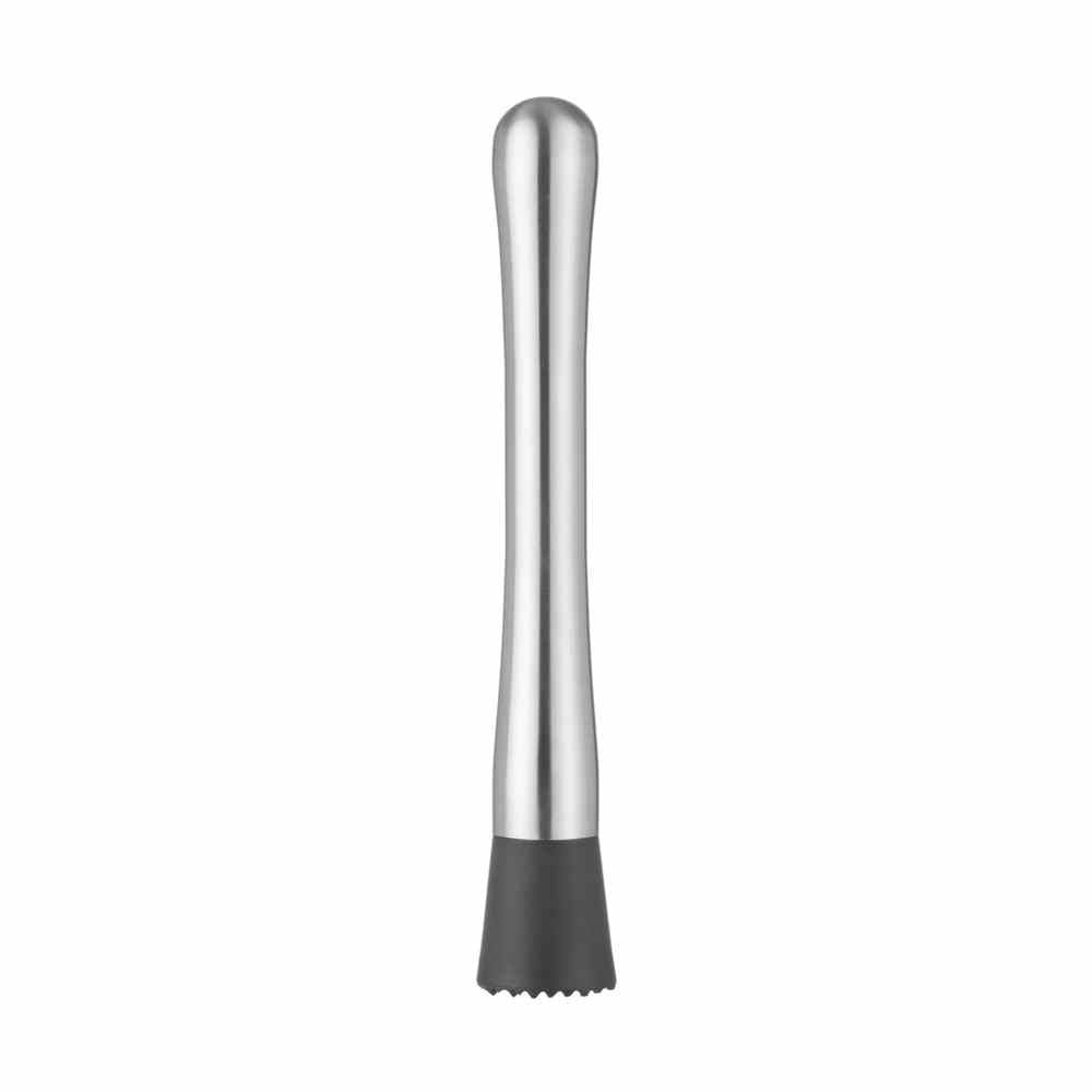 BarUp Barstössel Silber – 210 mm, Kopf aus ABS