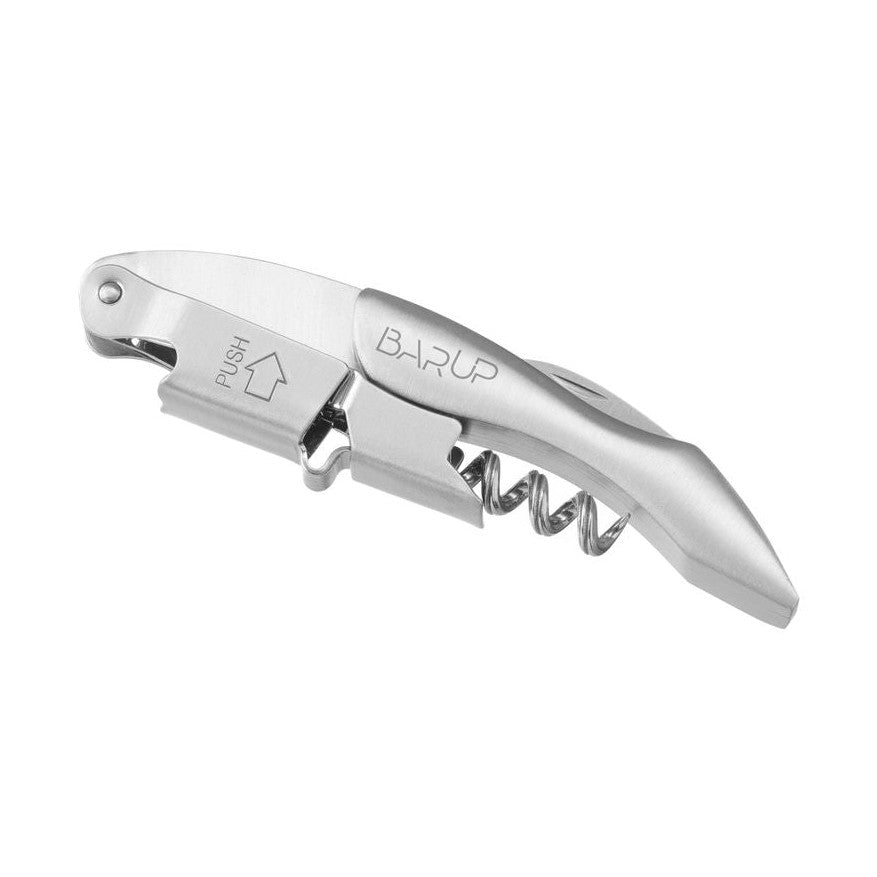 BarUp Kellnerkorkenzieher 120 mm – mit Griff, 3 Funktionen