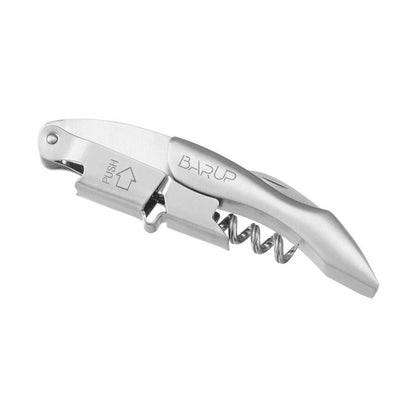 BarUp Kellnerkorkenzieher 120 mm – mit Griff, 3 Funktionen