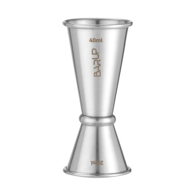BarUp Jigger 20/40 ml – matte, with handle ring