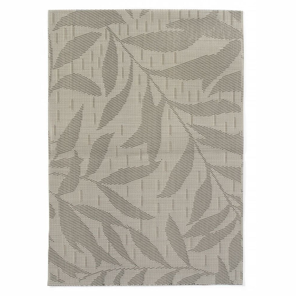 Platzset, Blätter, HENDI, Hellgrau, 6 Stk., 450x300mm HENDI