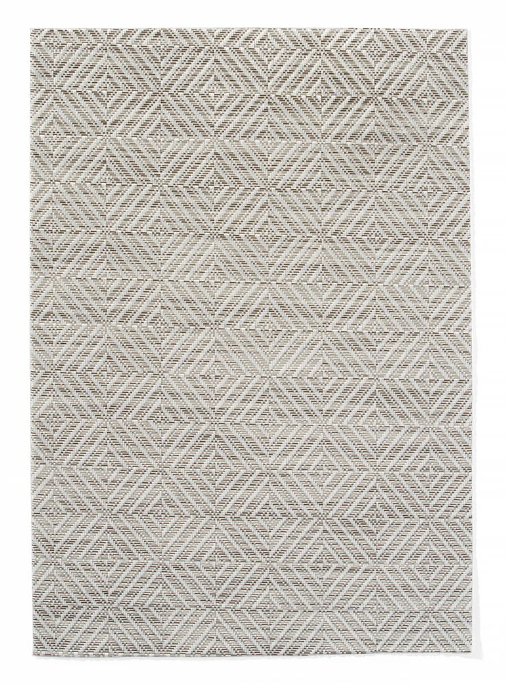 HENDI Platzset geometrisches Muster – silber, 450 × 300 mm, 6 Stk.