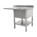 SARO Spülcenter 1 Becken rechts - B 1400 x T 600 mm SARO