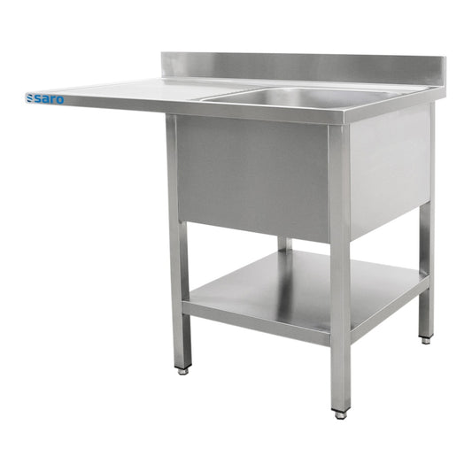 SARO Spülcenter 1 Becken rechts - B 1400 x T 600 mm SARO